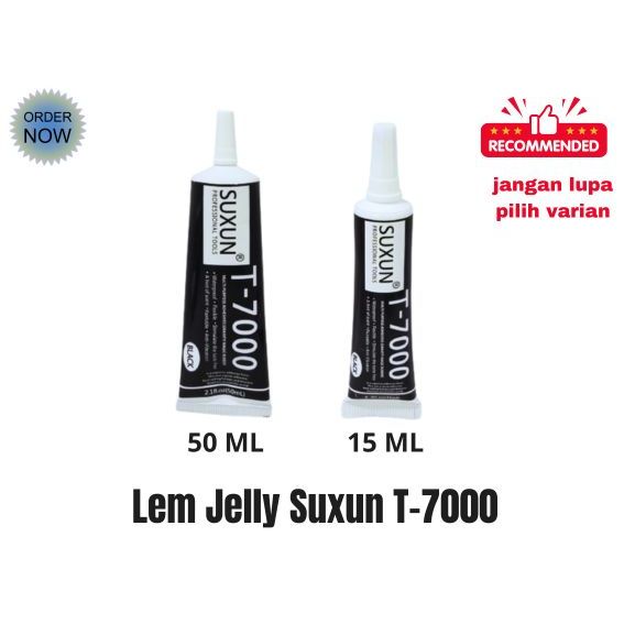 Jual LEM JELLY SUXUN T7000 / LEM TOUCHSCREEN SUXUN T7000 50ML 15ML ...