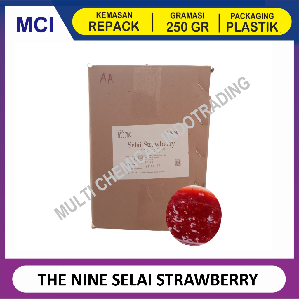 Jual THE NINE SELAI STRAWBERRY STROBERI JAM - REPACK 250 GR | Shopee ...