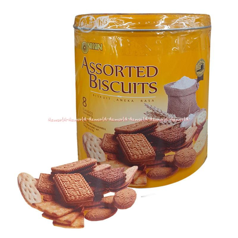 Jual Nissin Assorted Biscuits 650gr 8 Classics Varian Biskuit Aneka