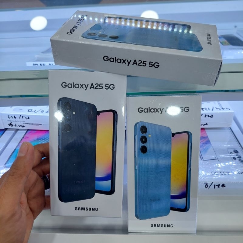 Samsung Galaxy A25 5G 256GB dibuka kotak