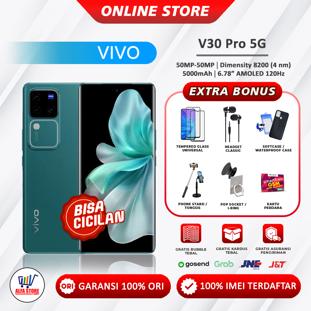 Vivo V30 pro 5G 12/512Gb V30 5G 8/256Gb V29 5G 12/512Gb v29 5G 8/256gb  Garansi Resmi Tahun