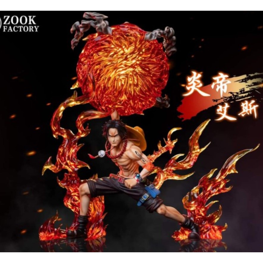 Jual (Ready Stock) Statue Ace Flame Spirit Zook Factory Studio | Shopee ...