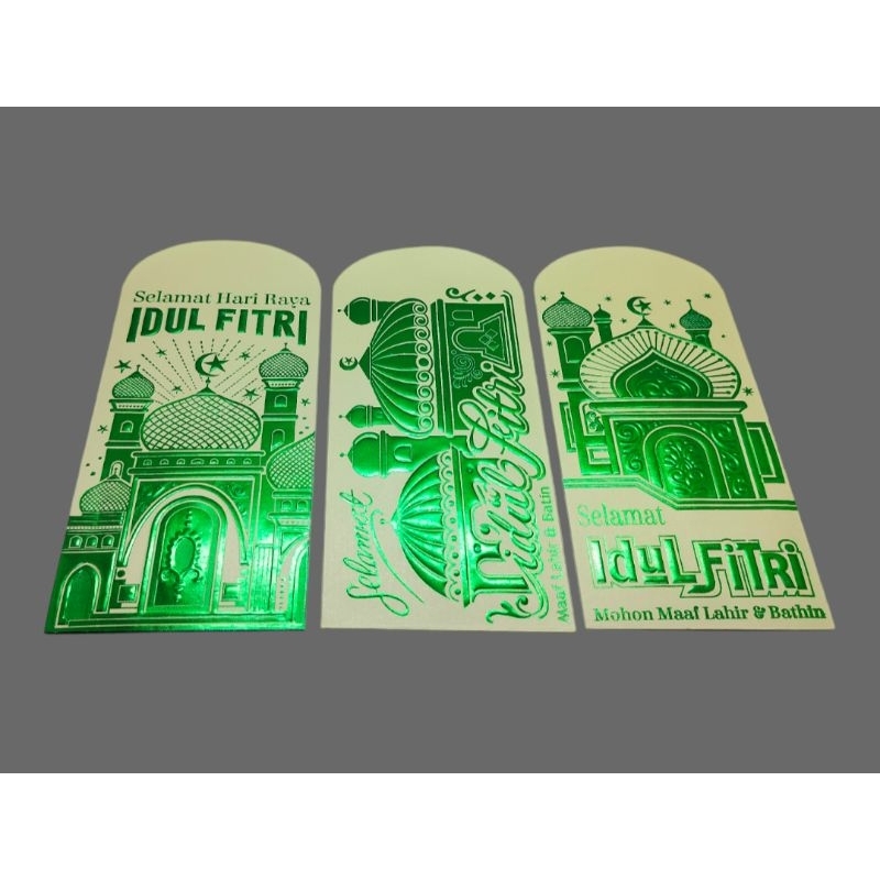 amplop lebaran poly gold amplop idul Fitri isi 10pcs