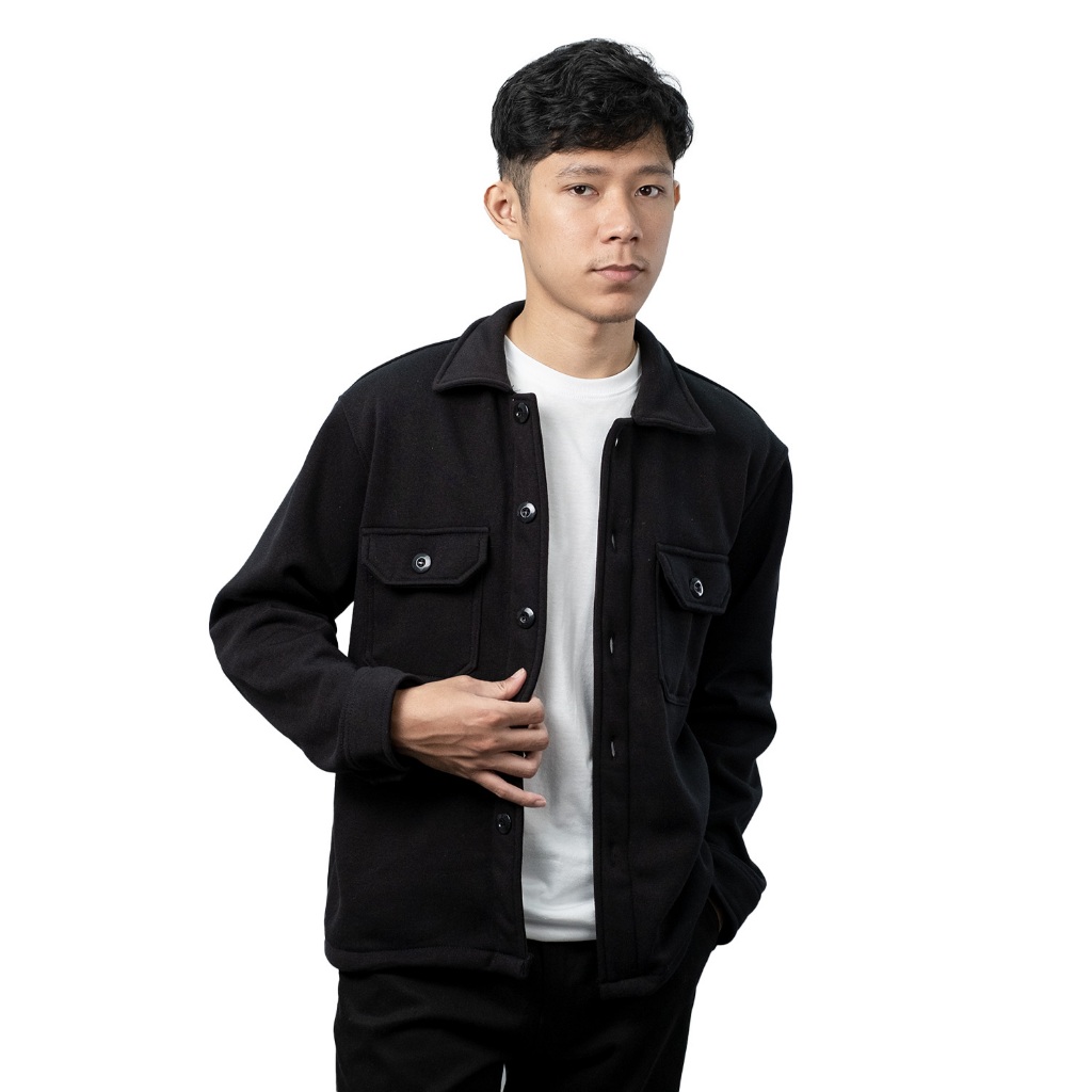 Jual Fatto A Mano Salerno Shacket Jaket Pria Tebal Premium Salerno Shopee Indonesia