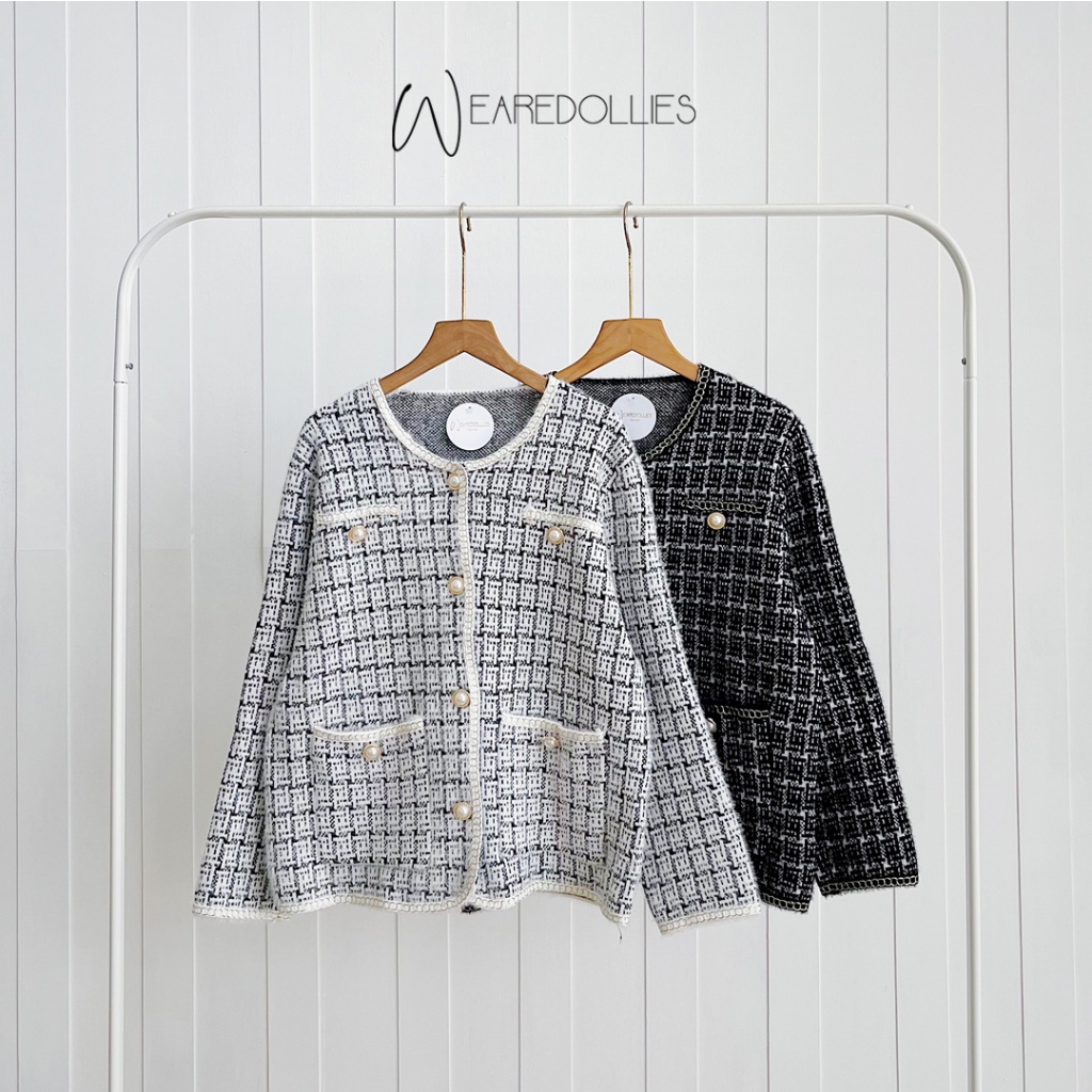 Jual LOOPY BLAZER / BLAZER RAJUT PREMIUM Shopee Indonesia