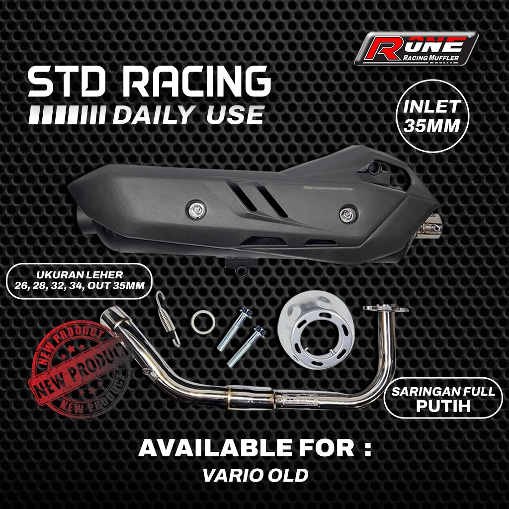 Jual Knalpot R One Racing Vario Old 125 / 150 | Shopee Indonesia