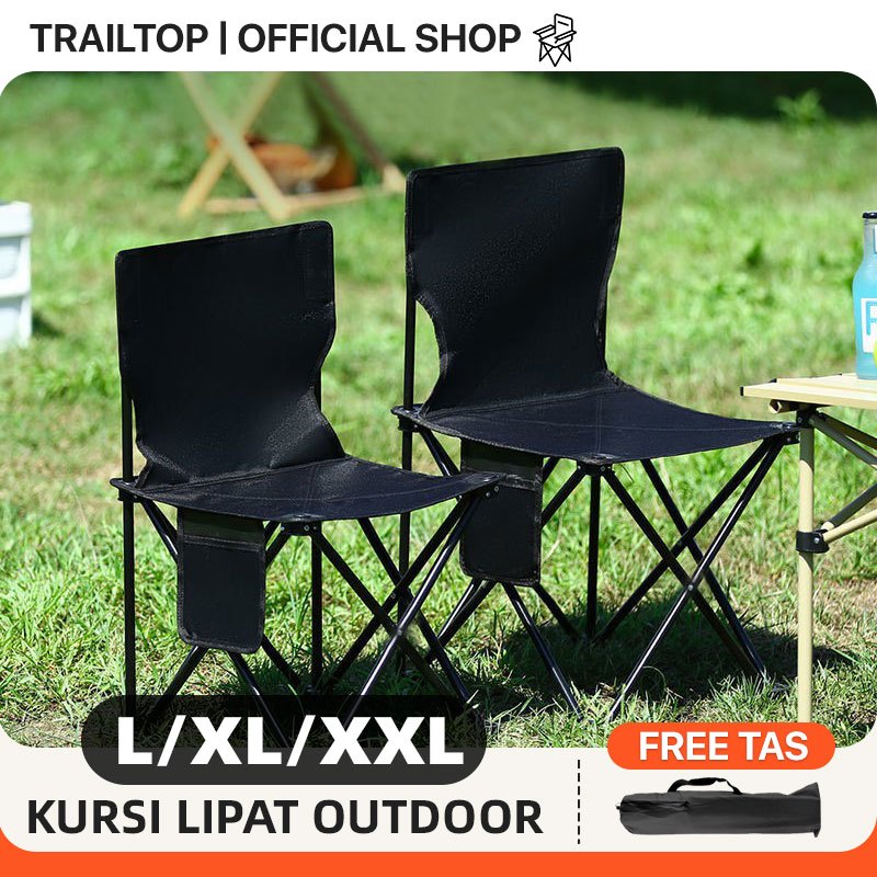 Jual Ready Trailtop Kursi Lipat Outdoor Serbaguna Kursi Lipat Camping Portable Bangku Lipat L