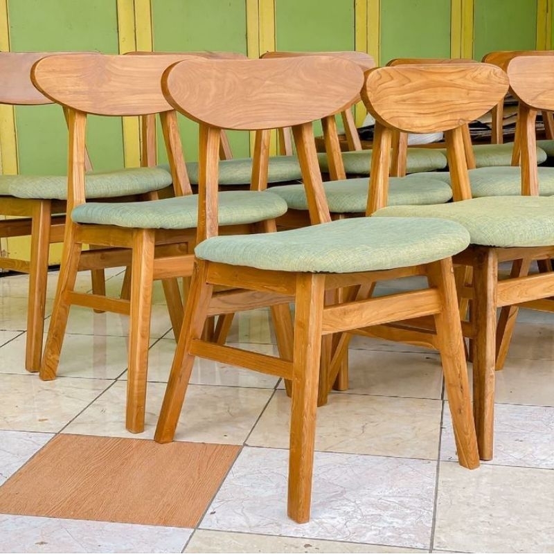 Jual kursi ropan cafe kayu jati jok kursi ropan jok kursi ropan busa ...
