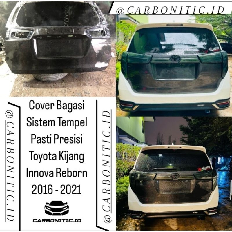 Jual Cover Bagasi Model Oem Look Toyota Kijang Innova Reborn 2016 ...