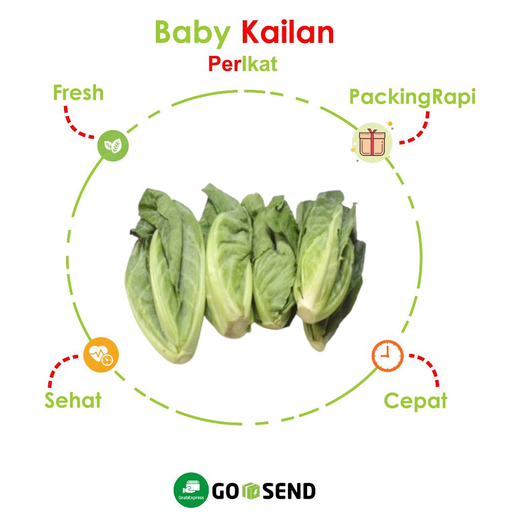 Jual BABY KAILAN BERAT 1000GRAM / KAYLAN / FRESH VEGETABLES / VEGETABLE ...