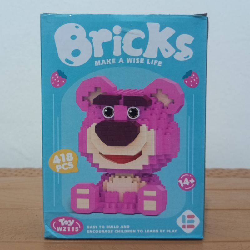 Jual DIY Blocks Building Bricks LOTSO Balok Susun Block TOY STORY ...