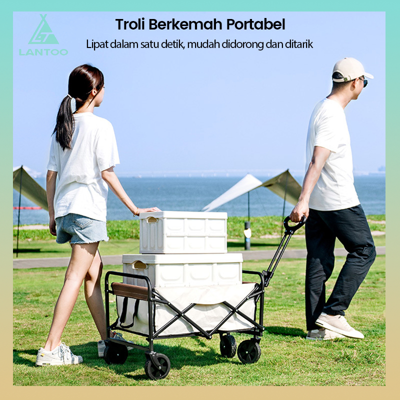 Jual LAN TOO Troli berkemah / trailer tenda / papan meja lipat luar ...
