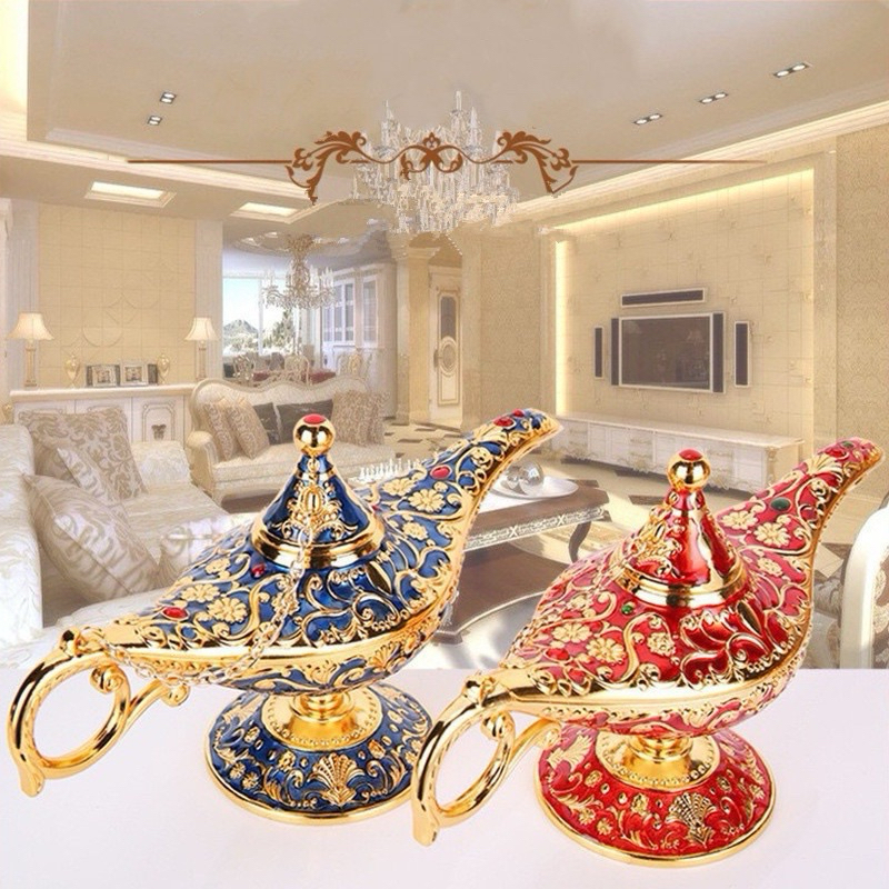 Hiasan Idul Fitri / Lampu Aladdin Lampu Sihir Legenda Vintage Jin Berharap Kerajinan Dekorasi Meja Ligh Dekorasi Untuk Hadiah Dekorasi Pernikahan Rumah Untuk Dekorasi Rumah Pesta Dekorasi Lebaran Eid Mubarak