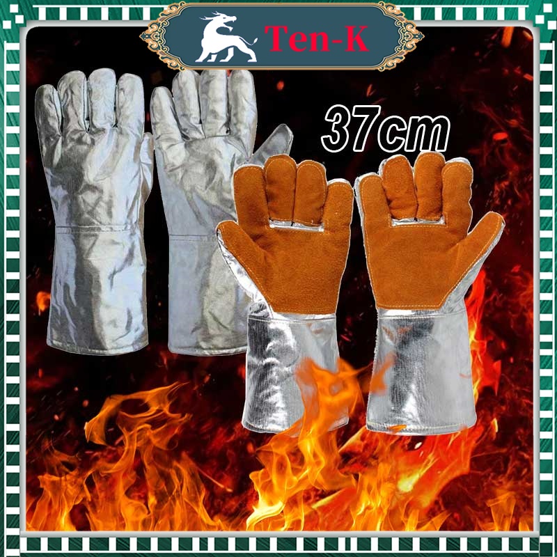 Jual 1000c Sarung Tangan Panas Anti Api Safety Glove Anti Panas ...