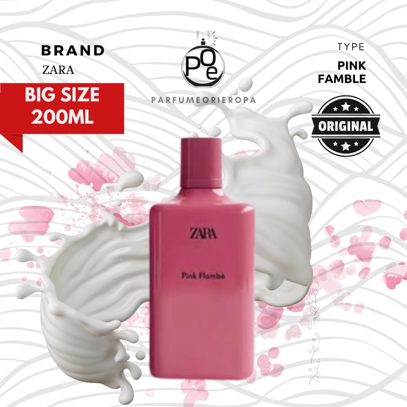 Eau De Pink Flame Zara Perfume Pink Flambe Parfum Zara Tuberose+