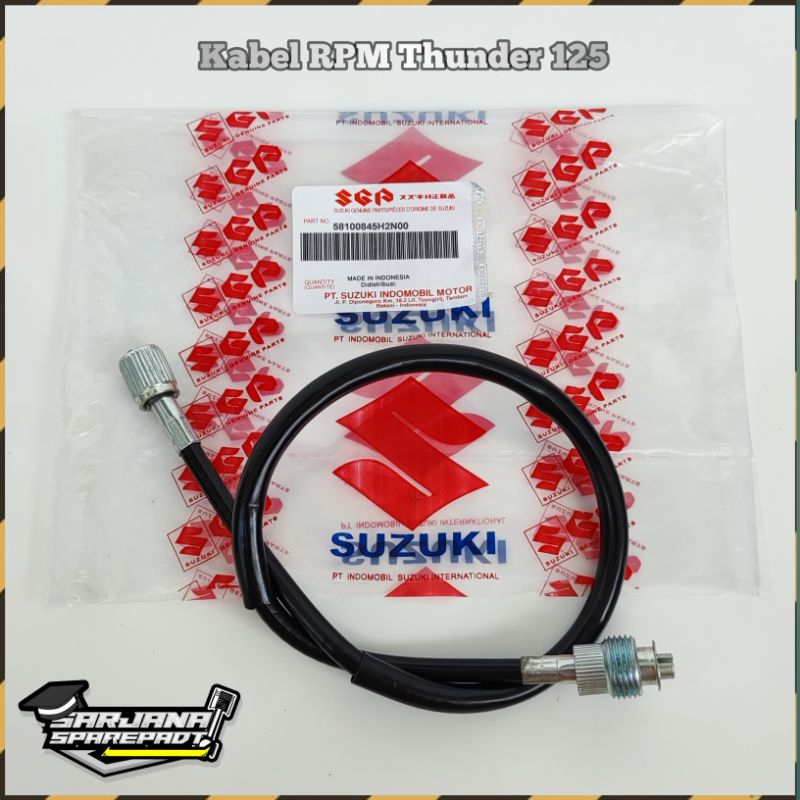 Jual Kabel Tali Tachometer RPM Motor Suzuki Old Thunder 125 Lama ...