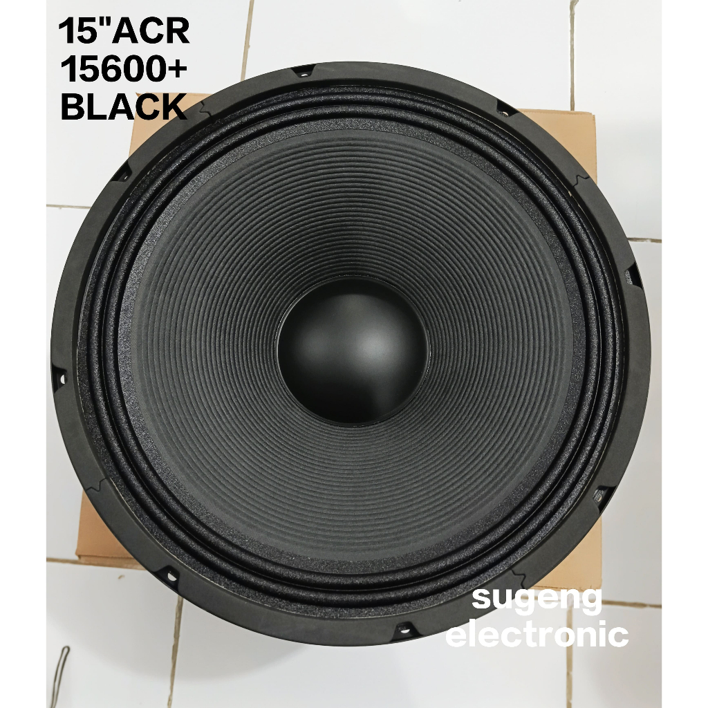 Jual Speaker 15 inch ACR 15600+ BLACK Wofer | Shopee Indonesia