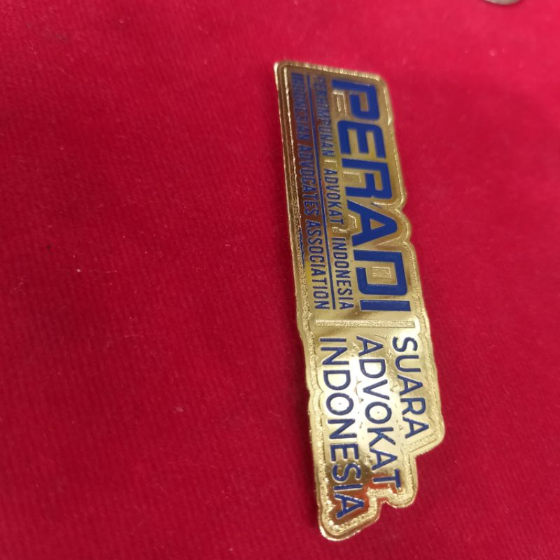 Jual pin peradi SAI / pin suara advokat indonesia | Shopee Indonesia