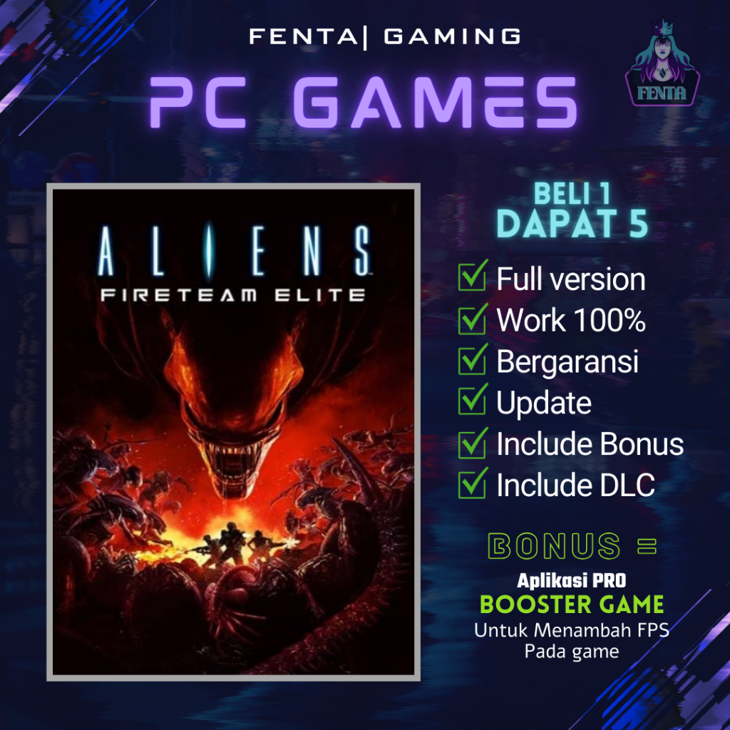 Jual ALIENS FIRETEAM ELITE DELUXE EDITION - GAME PC - GAME LAPTOP ...