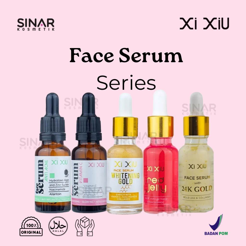 Jual Xi xiu Serum Wajah Face Serum Original Acne Serum Vitamin C 20ml