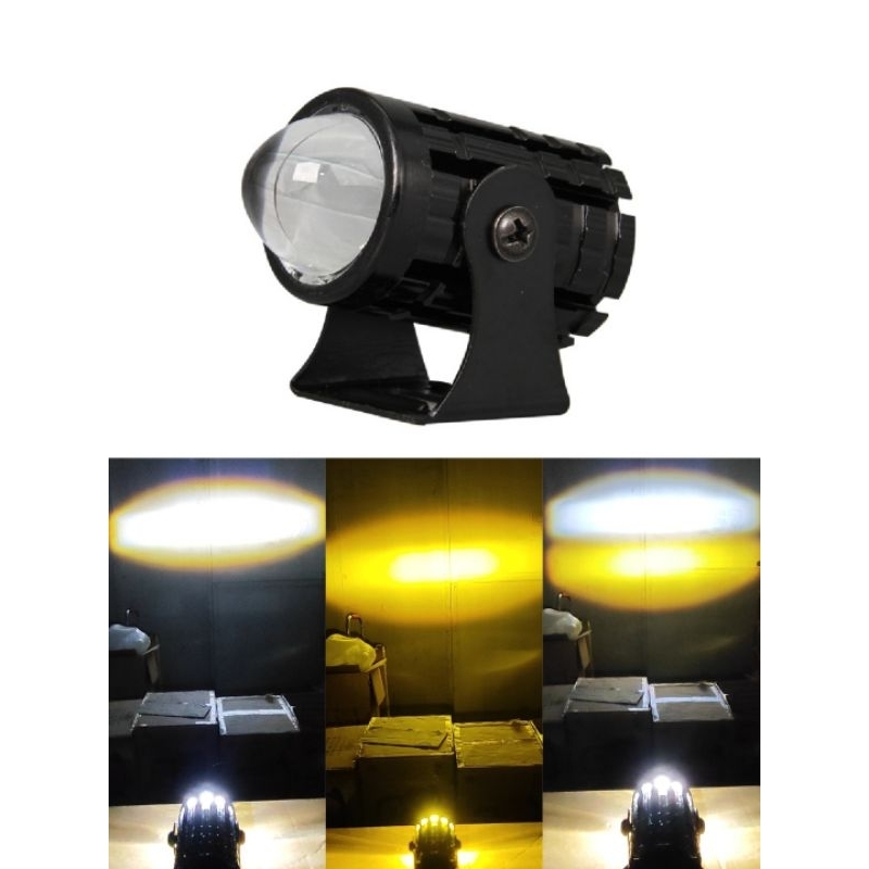Jual Lampu Led Projie Mini laser D2 variasi motor mobil 12 Volt 2 mode ...