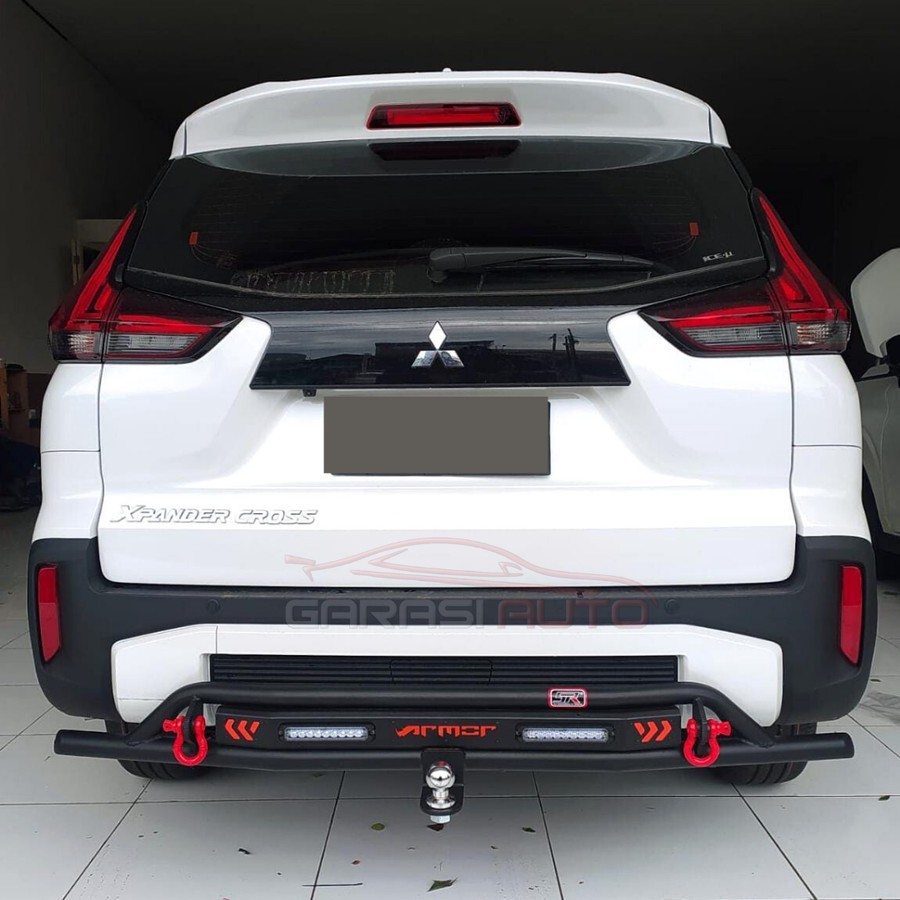 Jual Towing Bar Xpander Sport Cross Bumper RHINO ARMOR Tanduk Belakang ...