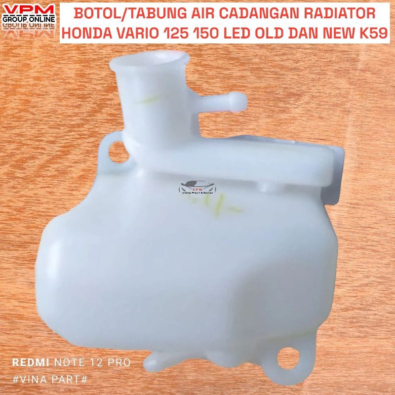 Jual tabung botol air cadangan radiator vario 125 150 led old dan new ...