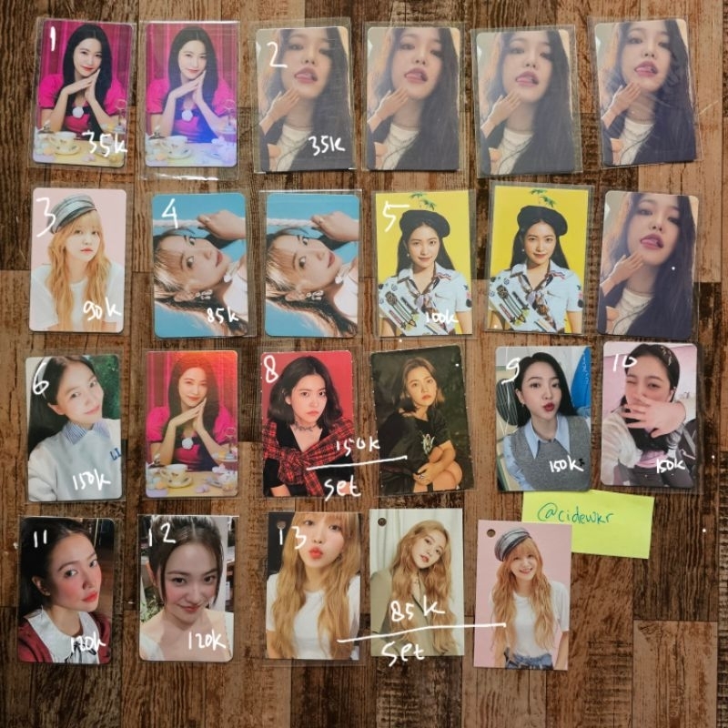 Jual PHOTOCARD PC YERI RED VELVET RV OFFICIAL | Shopee Indonesia