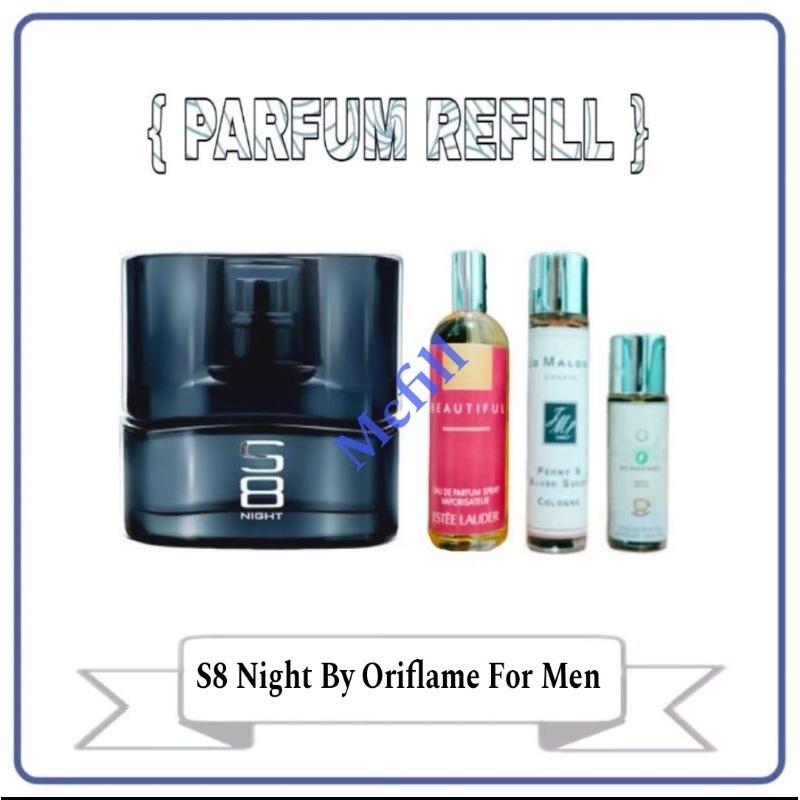 Jual Parfum Refill S8 Night By Oriflame For Men | Shopee Indonesia
