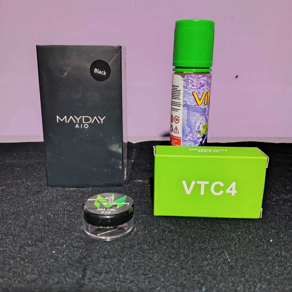 Jual MAYDAY AIO PAKET SIAP KEBUL KOMPLIT LENGKAP SIAP PAKAI | Shopee ...