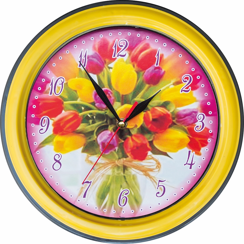 Jual Jam Dinding 423 Bunga Tulip | Shopee Indonesia