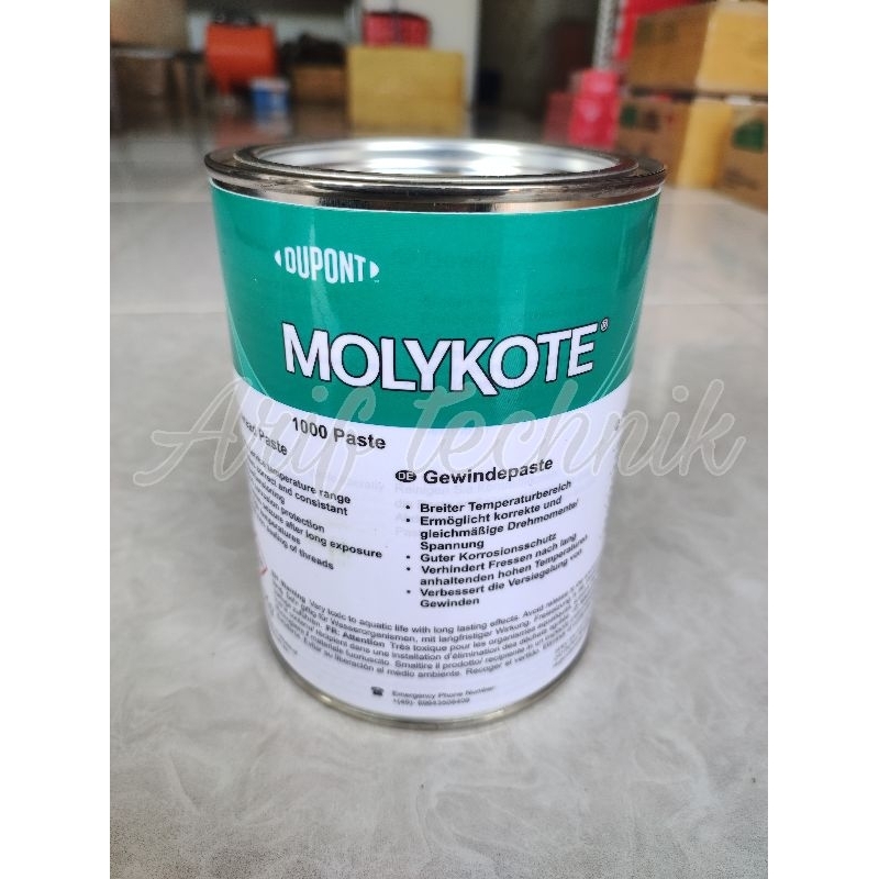 Jual Molykote 1000 Anti Seize Solid Lubricant Paste Grease 1Kg / Molykote 1000gram Shopee