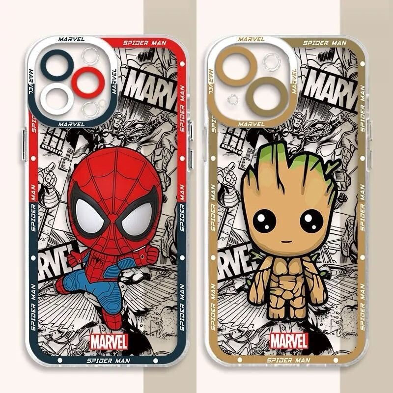 Jual #M22 Casing Ip 13 Promax Bening Protec Couple little superhero (Op ...