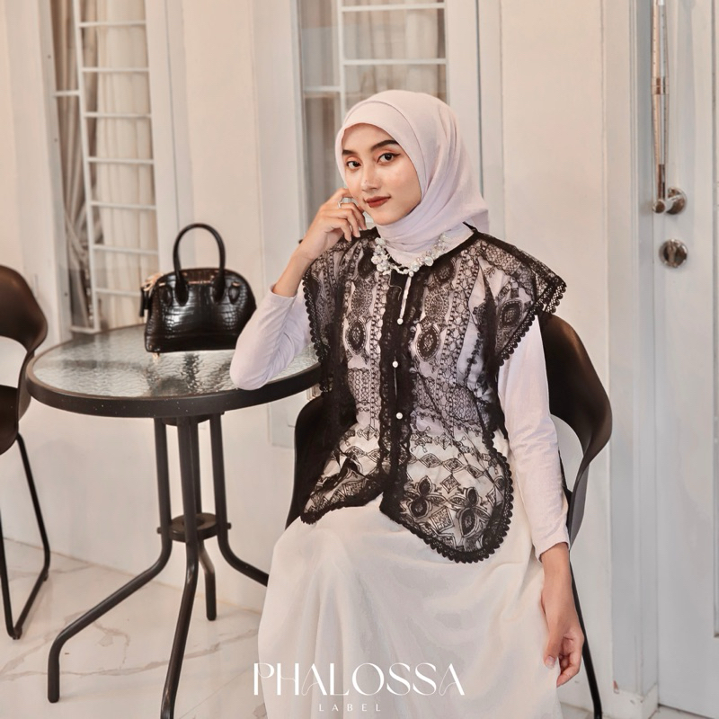 Jual Kara Vest - Outer Brukat Etnic | Shopee Indonesia