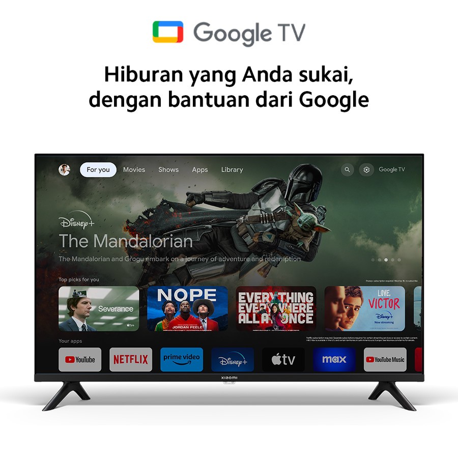 Jual Xiaomi TV A Pro 32 Inch Google TV - Mi Smart TV Digital