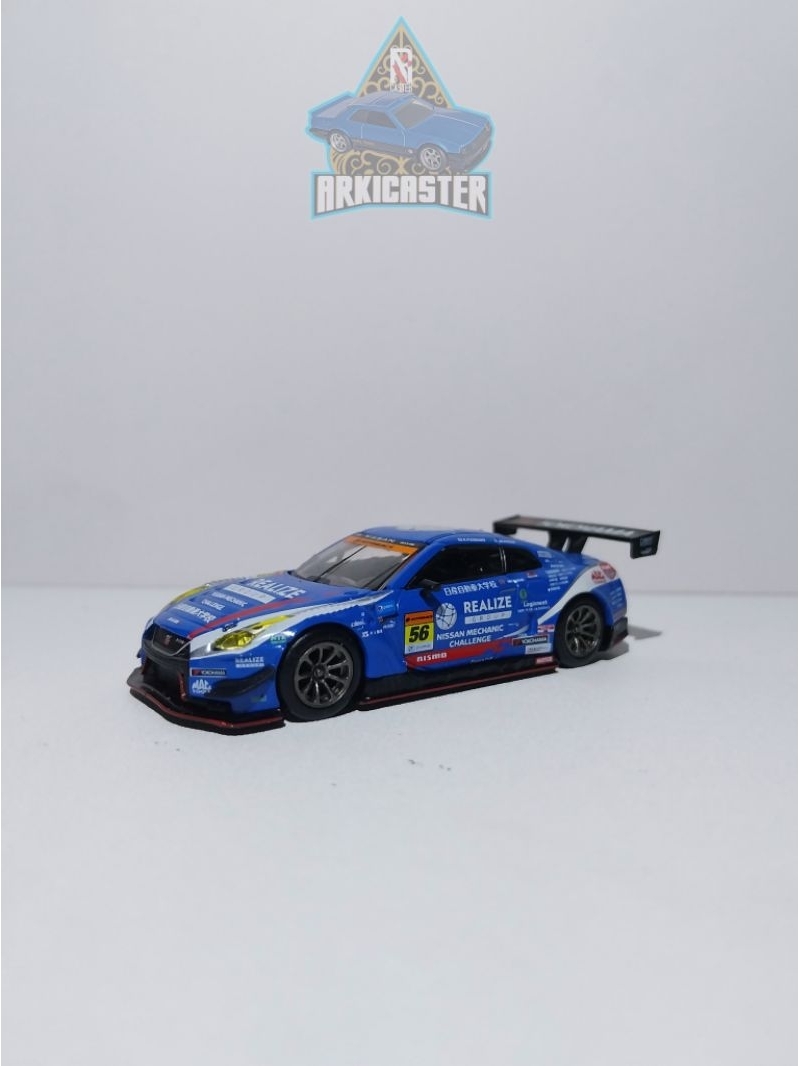 Jual Mini GT Nissan GT-R Nismo GT3 Kondo Racing Biru Muda | Shopee ...