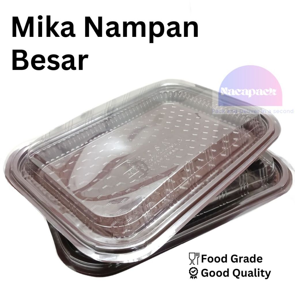 Jual NAMPAN MIKA JUMBO | TRAY NAMPAN PLASTIK | NAMPAN KUE HANTARAN ...