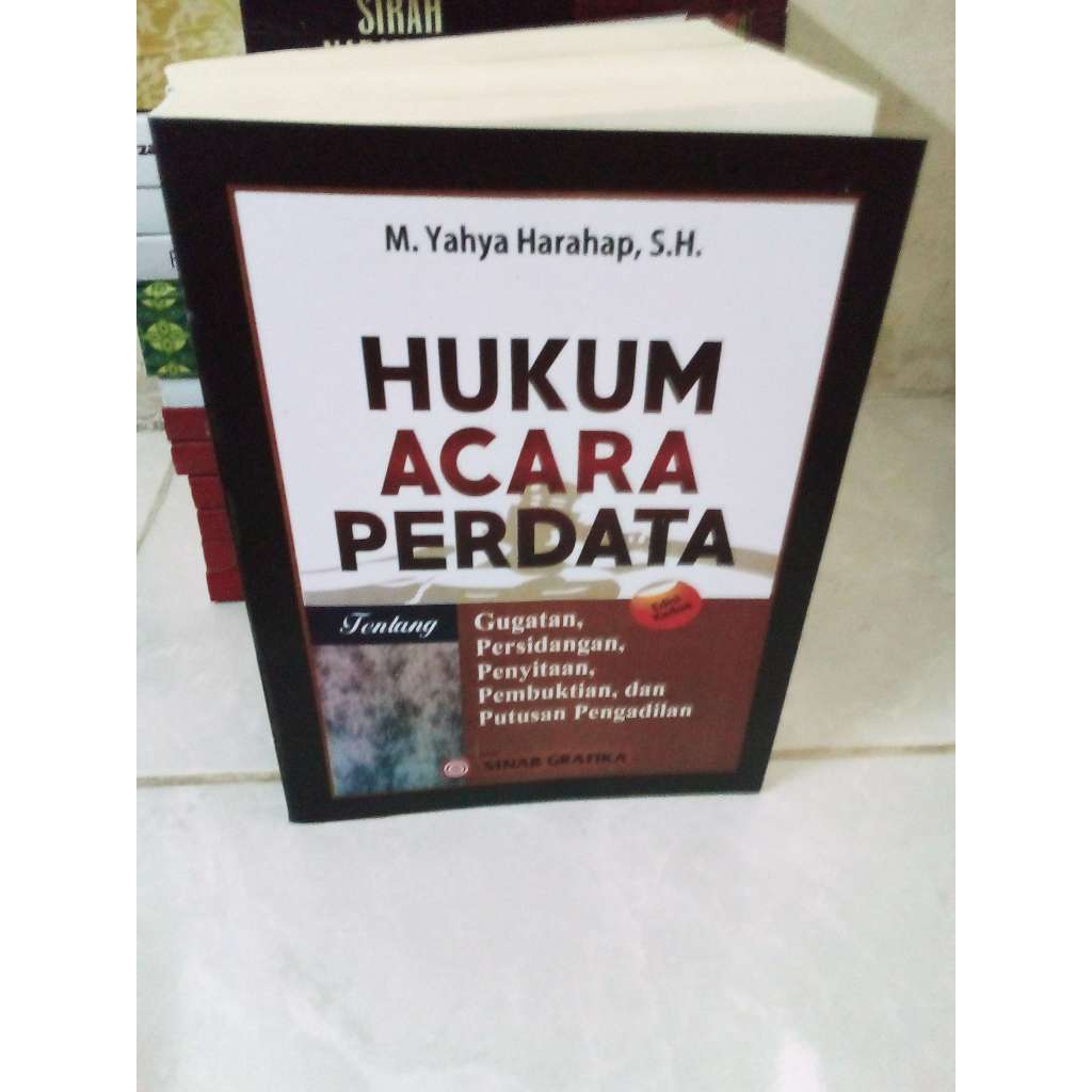 Jual Hukum Acara Perdata Edisi 2 Yahya Harahap | Shopee Indonesia