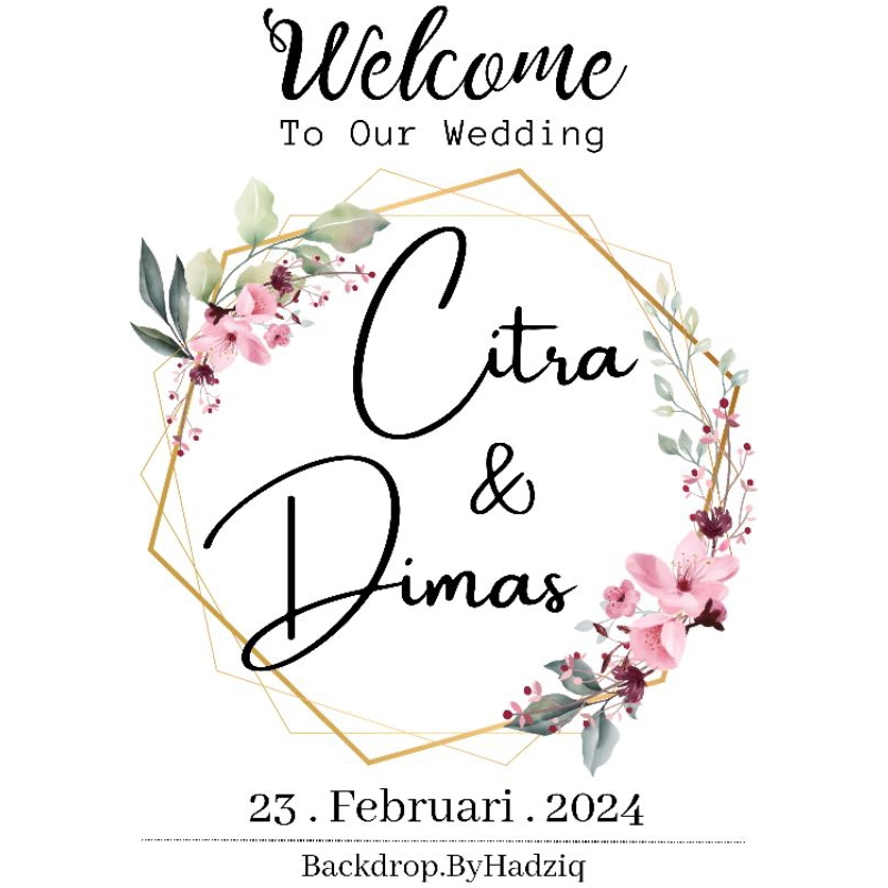 Jual tulisan happy wedding happy engagement tasyakuran khitan