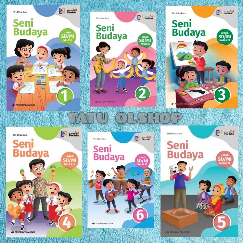 Jual Buku Kurikulum Merdeka Seni Budaya SD Kelas 1 2 3 4 5 6 Original ...