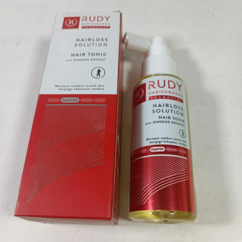 Jual Rudy Hadisuwarno Hairloss Solution Hair Tonic With Ginseng Extract (100ml) Shopee Indonesia