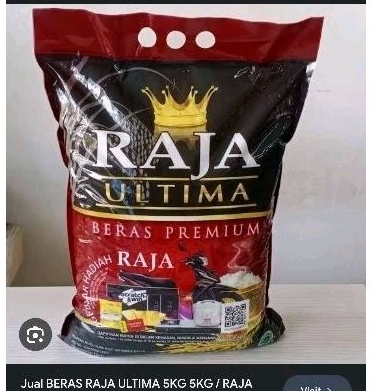Jual Beras PREMIUM RAJA ULTIMA 5KG | Shopee Indonesia