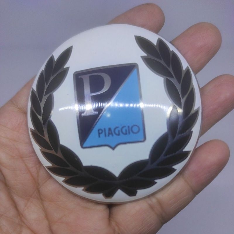 Jual Vespa Lambretta Badge Sticker Metal 3D Piaggio FredPerry | Shopee ...