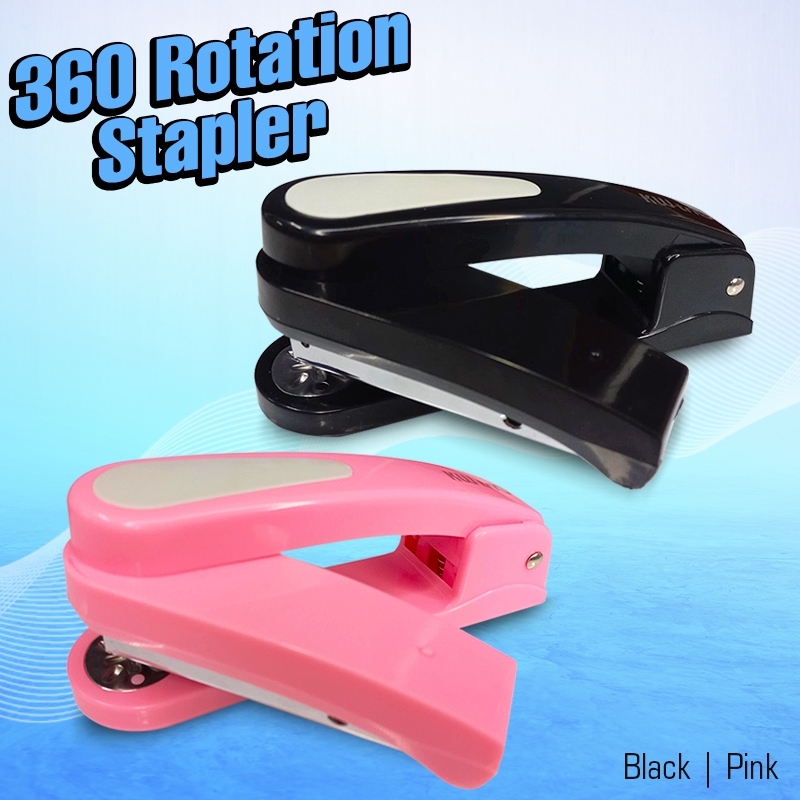 Jual Staples kantor/Triple Stapler stepler rotatable/ Staples meja ...