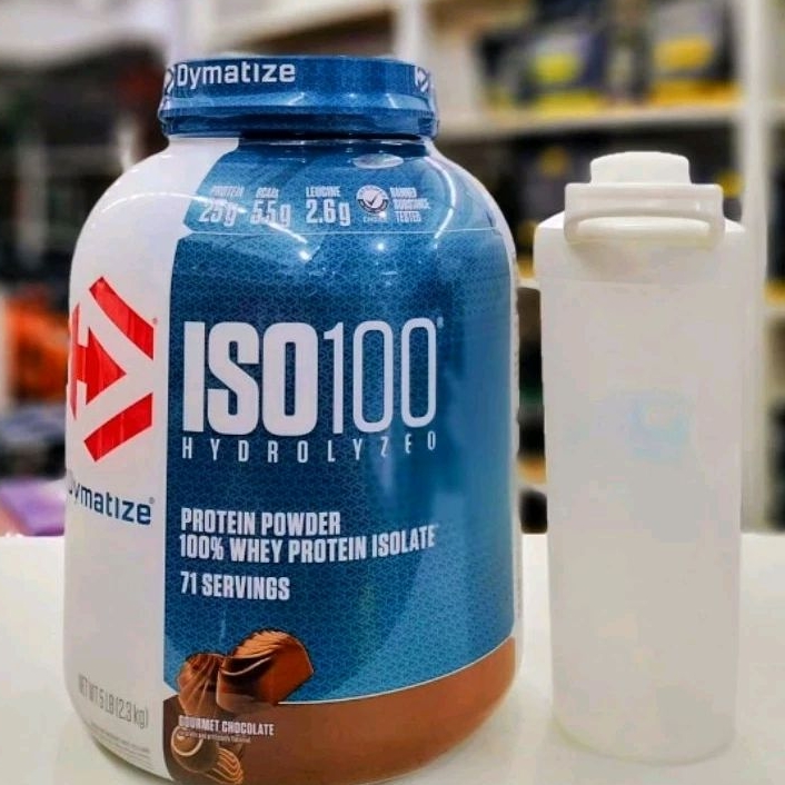 Jual Dymatize Iso 100 Hydrolised Whey Protein Isolate 5 Lbs Iso100 Wpi