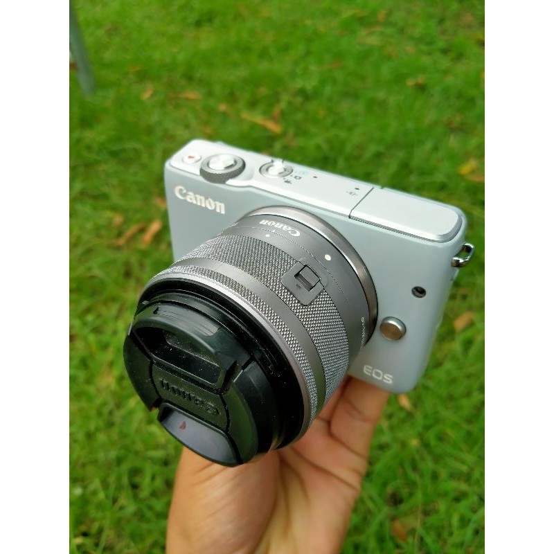 Jual kamera mirrorless canon M10 body kit body mulus | Shopee Indonesia