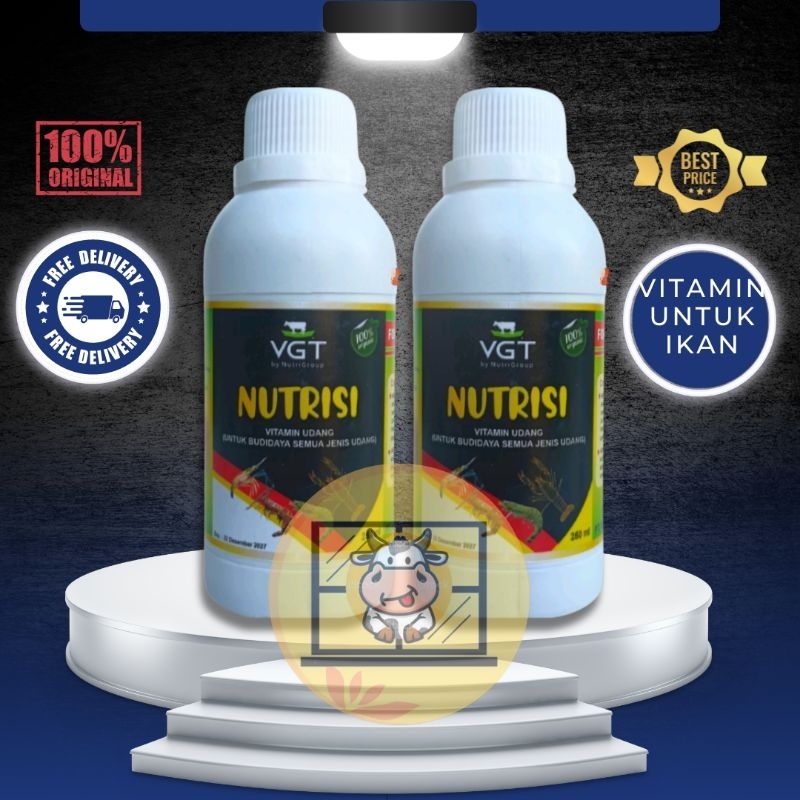 Jual Vgt Nutrisi Ml Untuk Ikan Nutrisi Organik Penggemuk Mempercepat Pertumbuhan Ikan Dan