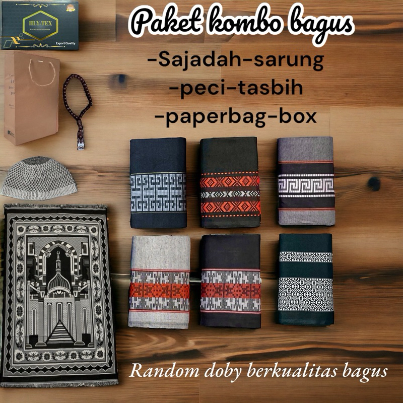 PAKETAN SARUNG HLY DEWASA HADIAH TAHLILAN SOUVENIR UMROH IDUL ADHA UMRAH BERKULITAS