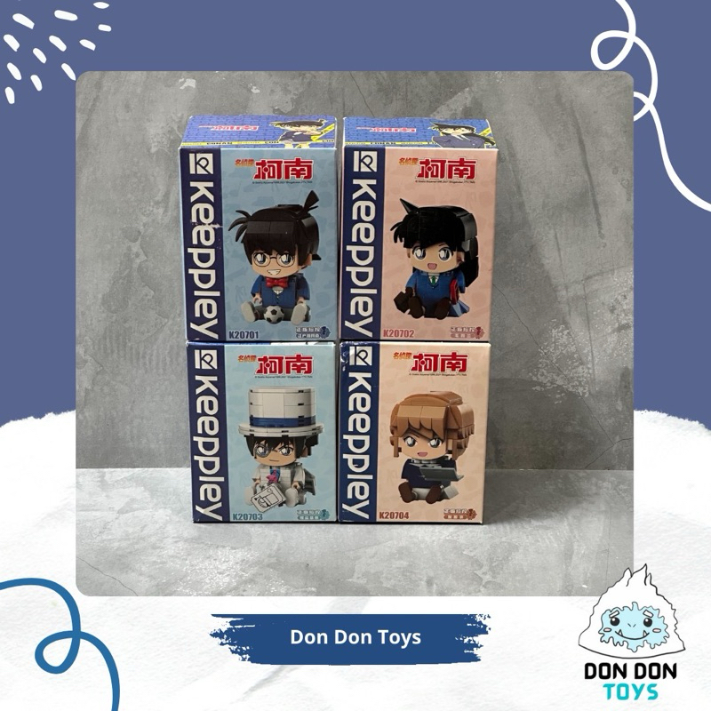 Jual Mainan Keeppley Detective Conan Small Bricks Figure Series Keppley ...