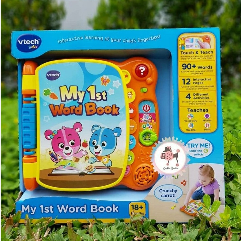 Jual Vtech Interactive Learning My 1st Word Book | Shopee Indonesia